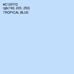 #C1DFFD - Tropical Blue Color Image